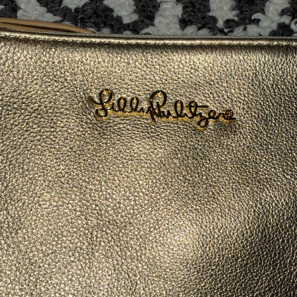 Lilly Pulitzer Gold Crossbody Bag - Picture 2 of 11